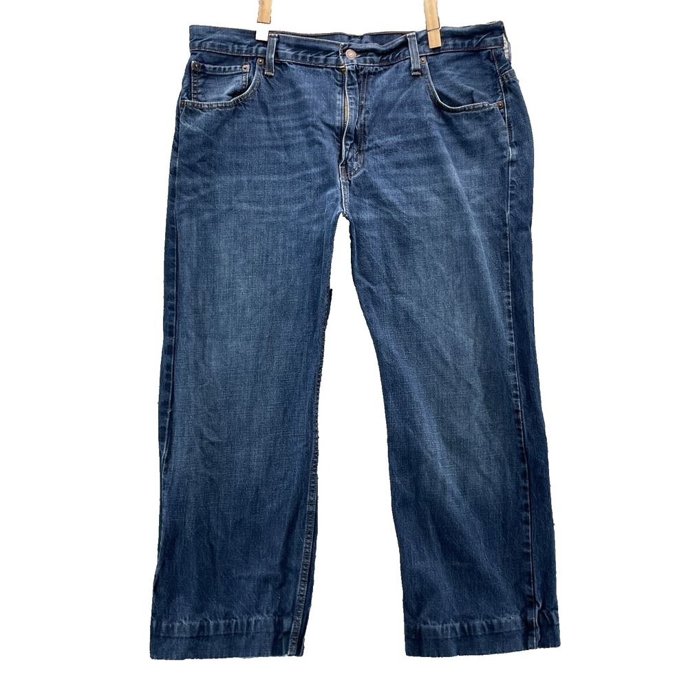 Levi's 569 Jeans Mens 38x27* Straight Whisker Denim Y2k Workwear 90s Academia